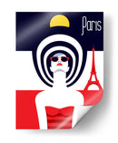 French woman | Cuadro decorativo de Canvas Lab