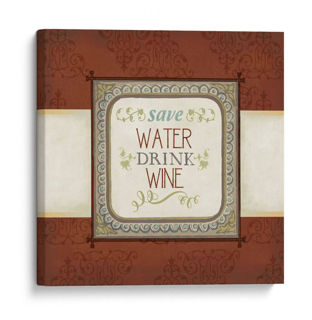 Vino Inspirado Iv - Vision Studio | Cuadro decorativo de Canvas Lab
