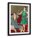 Vintage Couture X | Cuadro decorativo de Canvas Lab