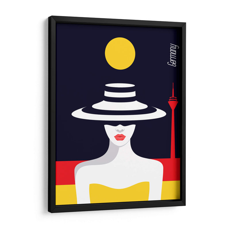 German woman | Cuadro decorativo de Canvas Lab