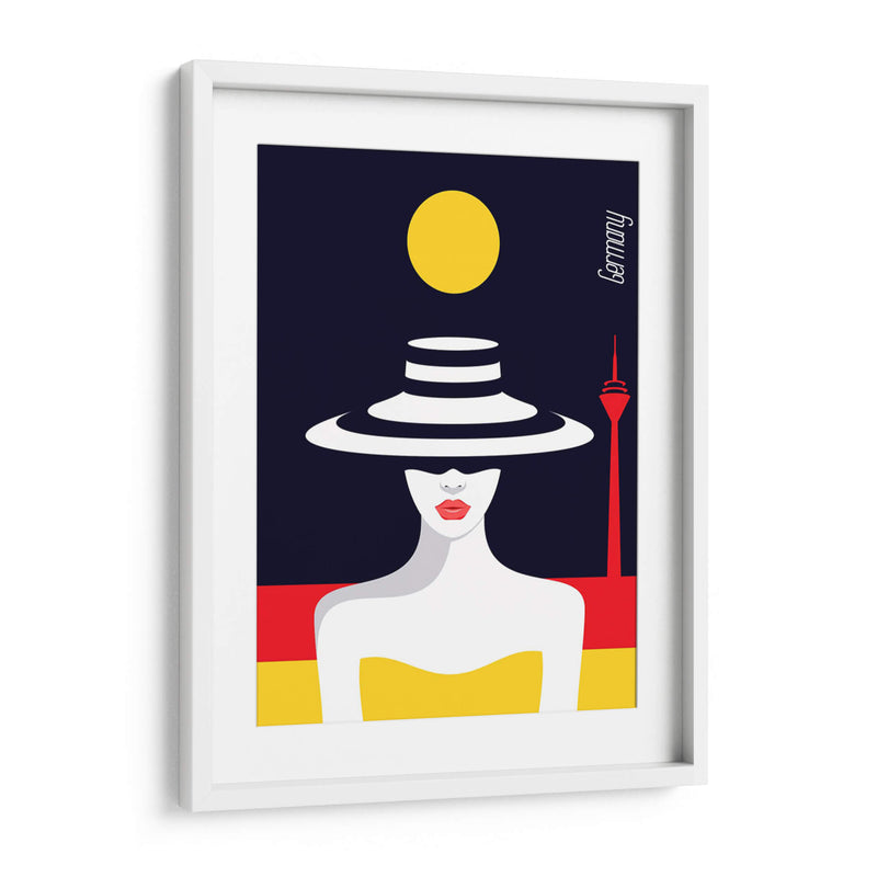 German woman | Cuadro decorativo de Canvas Lab