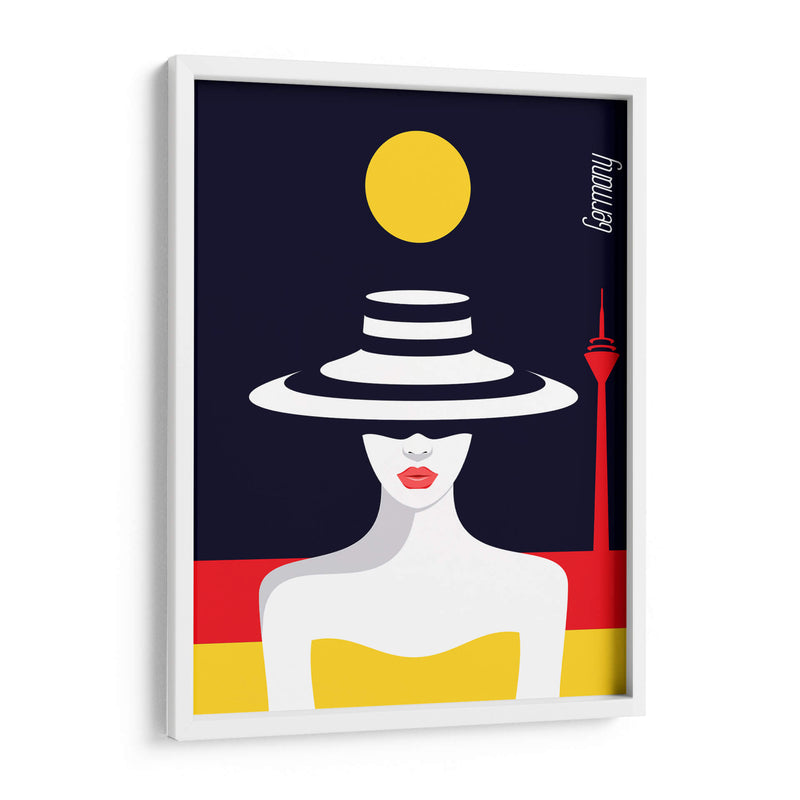 German woman | Cuadro decorativo de Canvas Lab