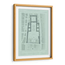 Plan De Jardín De Menta Y Pizarra I - Vision Studio | Cuadro decorativo de Canvas Lab