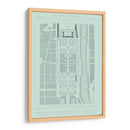 Plan De Jardín De Menta Y Pizarra Ii - Vision Studio | Cuadro decorativo de Canvas Lab