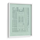 Plan De Jardín De Menta Y Pizarra Ii - Vision Studio | Cuadro decorativo de Canvas Lab