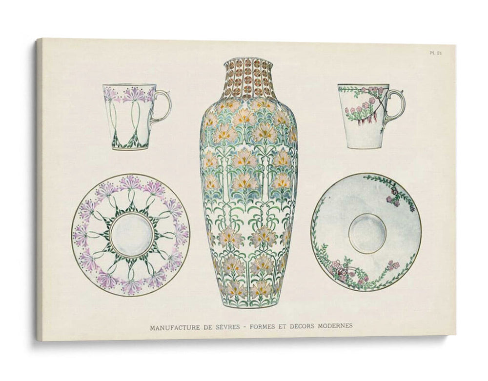 Colección De Porcelana Sevres Ii - Vision Studio | Cuadro decorativo de Canvas Lab