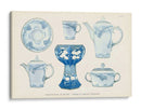 Colección De Porcelana De Sevres Iv - Vision Studio | Cuadro decorativo de Canvas Lab
