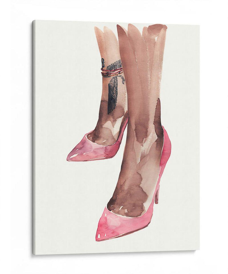 Heels and tattoo | Cuadro decorativo de Canvas Lab