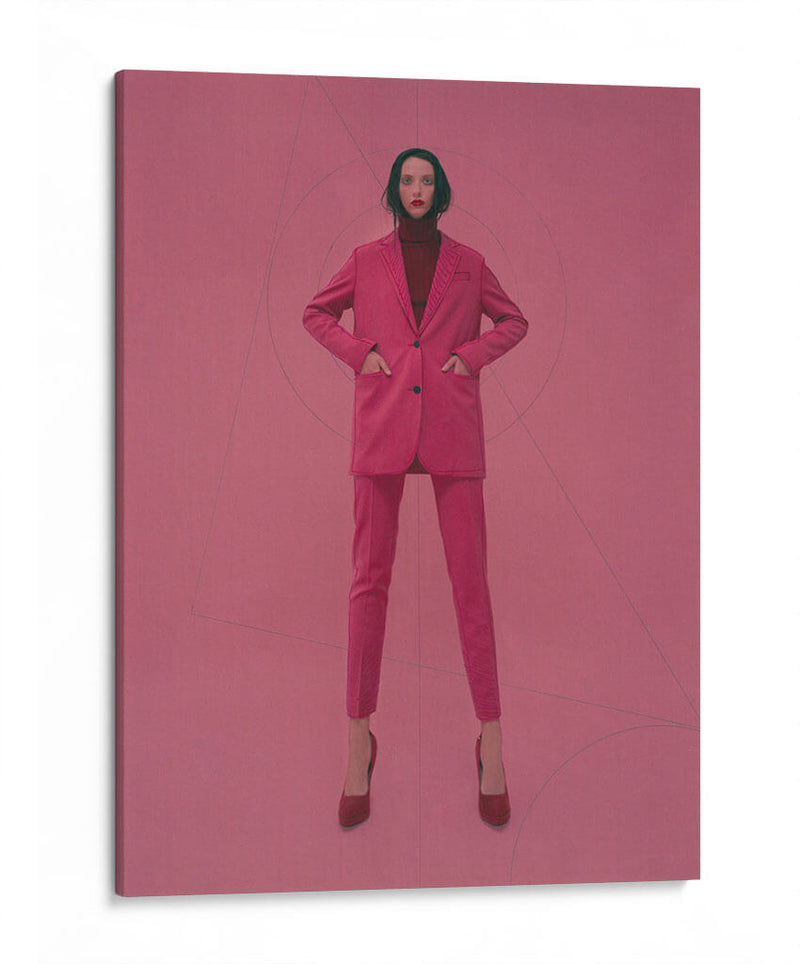 Hot pink suit | Cuadro decorativo de Canvas Lab
