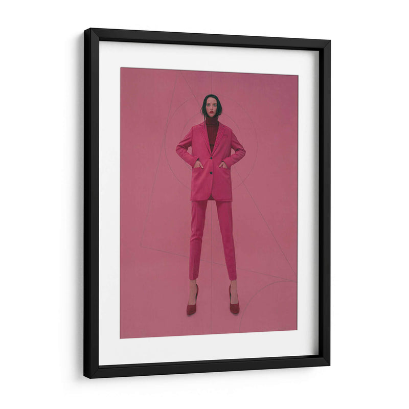 Hot pink suit | Cuadro decorativo de Canvas Lab