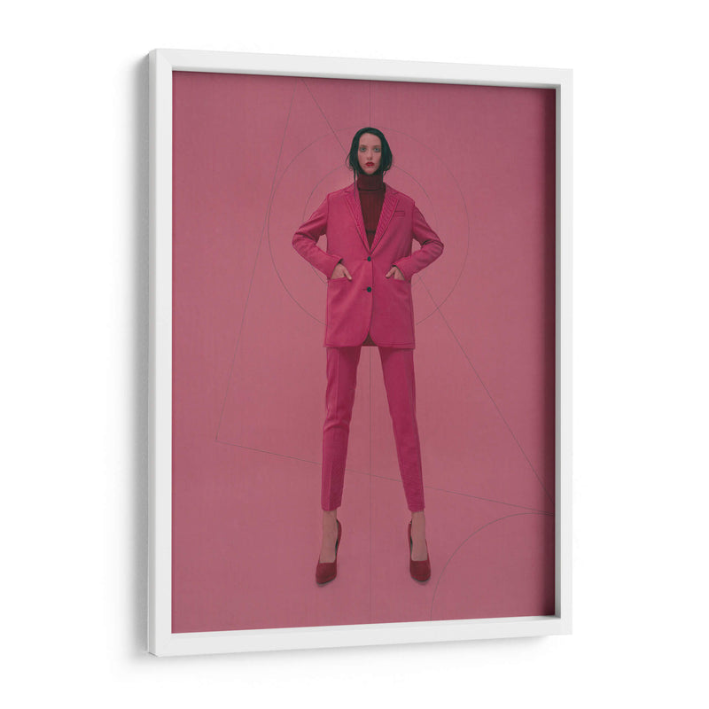 Hot pink suit | Cuadro decorativo de Canvas Lab