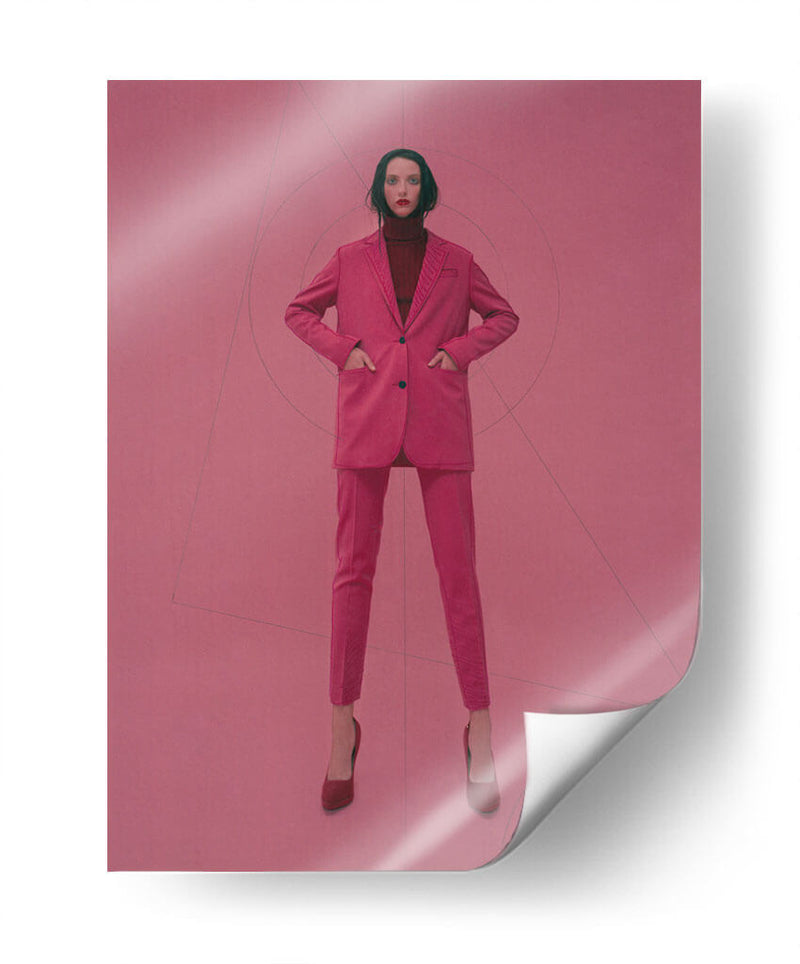 Hot pink suit | Cuadro decorativo de Canvas Lab