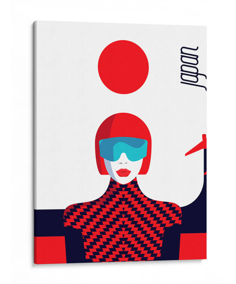 Japanese woman | Cuadro decorativo de Canvas Lab