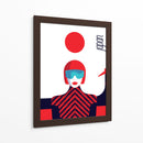 Japanese woman | Cuadro decorativo de Canvas Lab