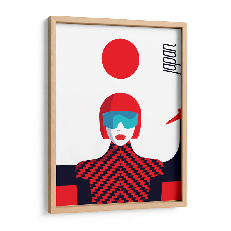 Japanese woman | Cuadro decorativo de Canvas Lab