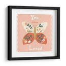 Mariposa Popular I - June Erica Vess | Cuadro decorativo de Canvas Lab