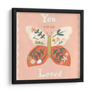 Mariposa Popular I - June Erica Vess | Cuadro decorativo de Canvas Lab