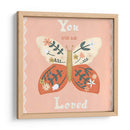 Mariposa Popular I - June Erica Vess | Cuadro decorativo de Canvas Lab