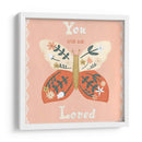 Mariposa Popular I - June Erica Vess | Cuadro decorativo de Canvas Lab