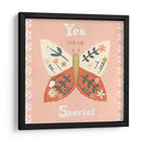 Butterfly Folk Ii - June Erica Vess | Cuadro decorativo de Canvas Lab