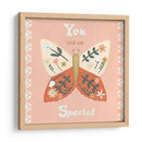 Butterfly Folk Ii - June Erica Vess | Cuadro decorativo de Canvas Lab