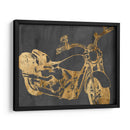 Motocicleta Bling I - Jennifer Goldberger | Cuadro decorativo de Canvas Lab