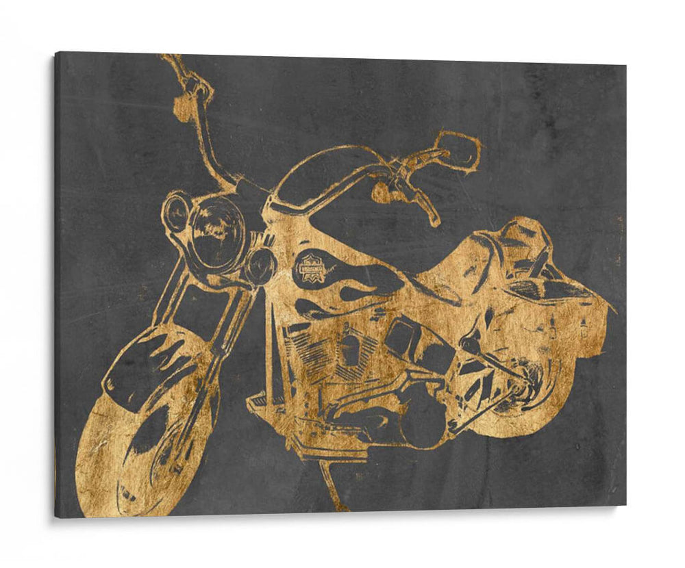Motocicleta Bling Ii - Jennifer Goldberger | Cuadro decorativo de Canvas Lab