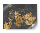 Motocicleta Bling Ii - Jennifer Goldberger | Cuadro decorativo de Canvas Lab