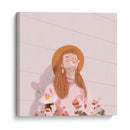 La dama de las flores | Cuadro decorativo de Canvas Lab