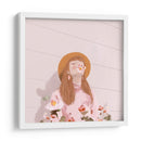 La dama de las flores | Cuadro decorativo de Canvas Lab