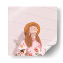 La dama de las flores | Cuadro decorativo de Canvas Lab