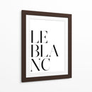 Le Blanc | Cuadro decorativo de Canvas Lab