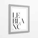 Le Blanc | Cuadro decorativo de Canvas Lab