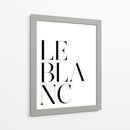 Le Blanc | Cuadro decorativo de Canvas Lab