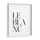 Le Blanc | Cuadro decorativo de Canvas Lab