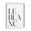 Le Blanc | Cuadro decorativo de Canvas Lab
