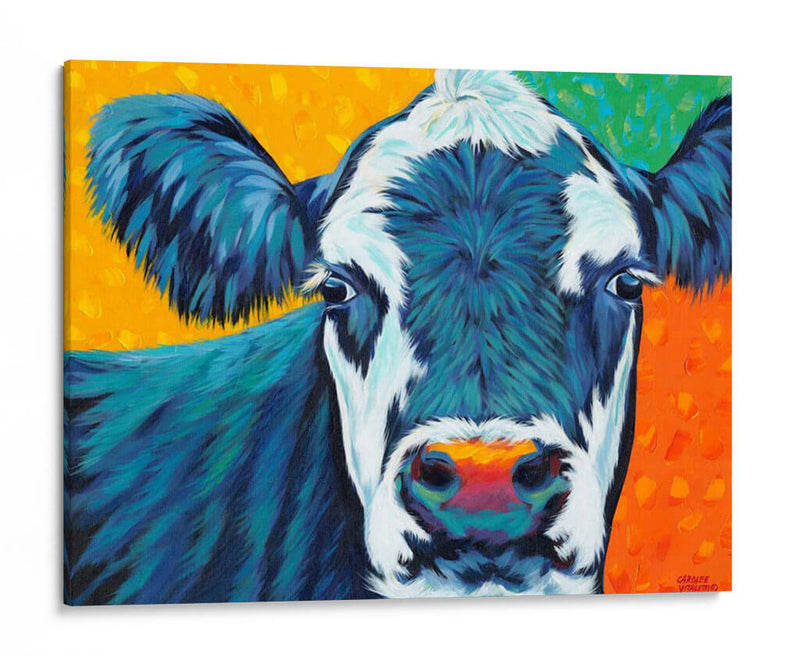 Colorido País Vacas I - Carolee Vitaletti | Cuadro decorativo de Canvas Lab