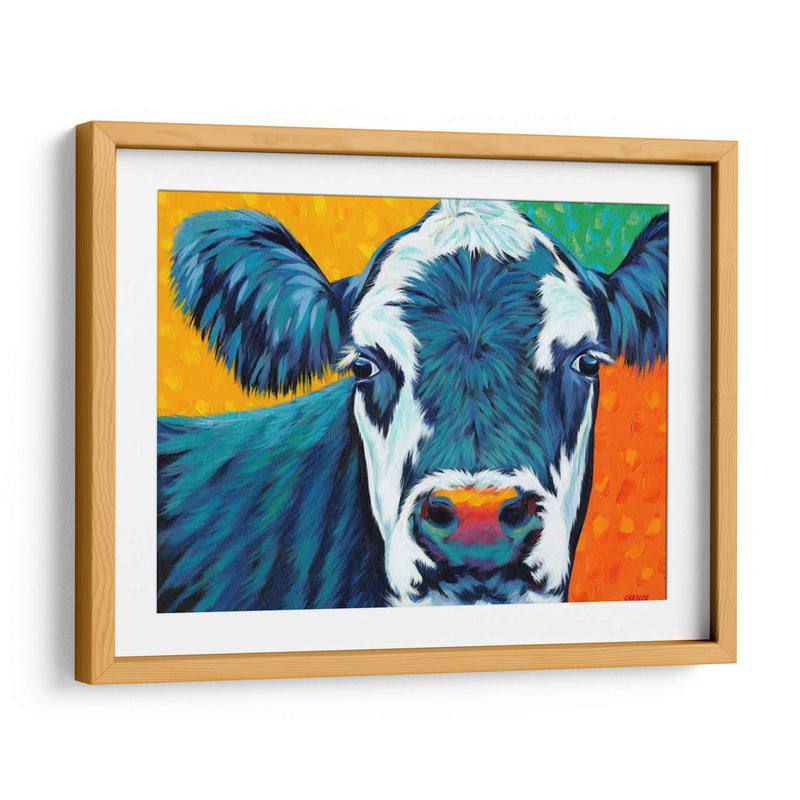 Colorido País Vacas I - Carolee Vitaletti | Cuadro decorativo de Canvas Lab