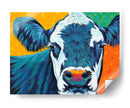 Colorido País Vacas I - Carolee Vitaletti | Cuadro decorativo de Canvas Lab