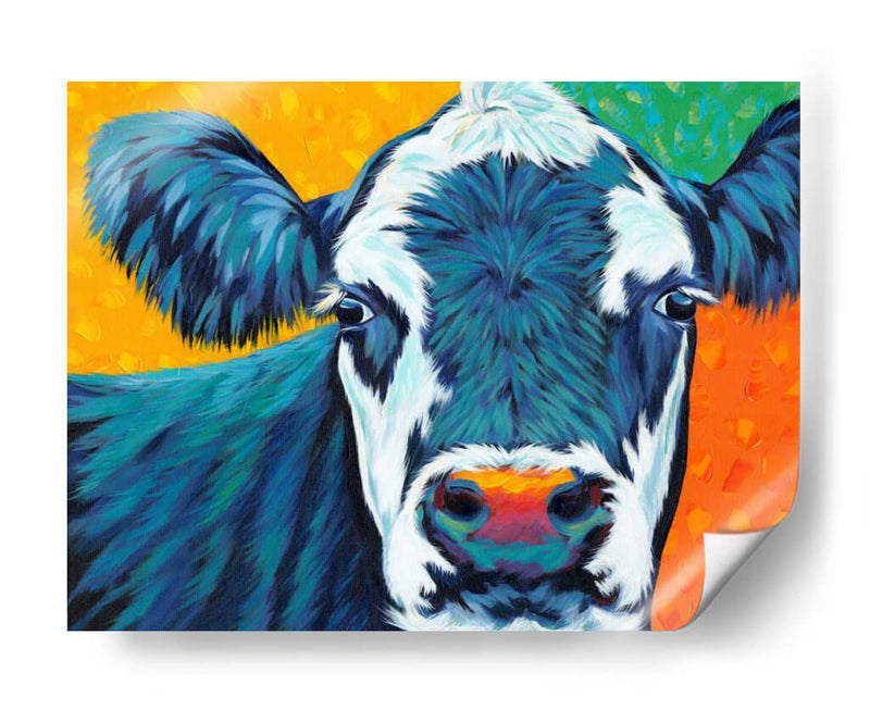 Colorido País Vacas I - Carolee Vitaletti | Cuadro decorativo de Canvas Lab