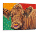 Colorido País Vacas Ii - Carolee Vitaletti | Cuadro decorativo de Canvas Lab