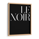 Le Noir | Cuadro decorativo de Canvas Lab