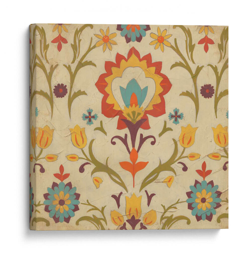 Vintage Damask Iv - June Erica Vess | Cuadro decorativo de Canvas Lab