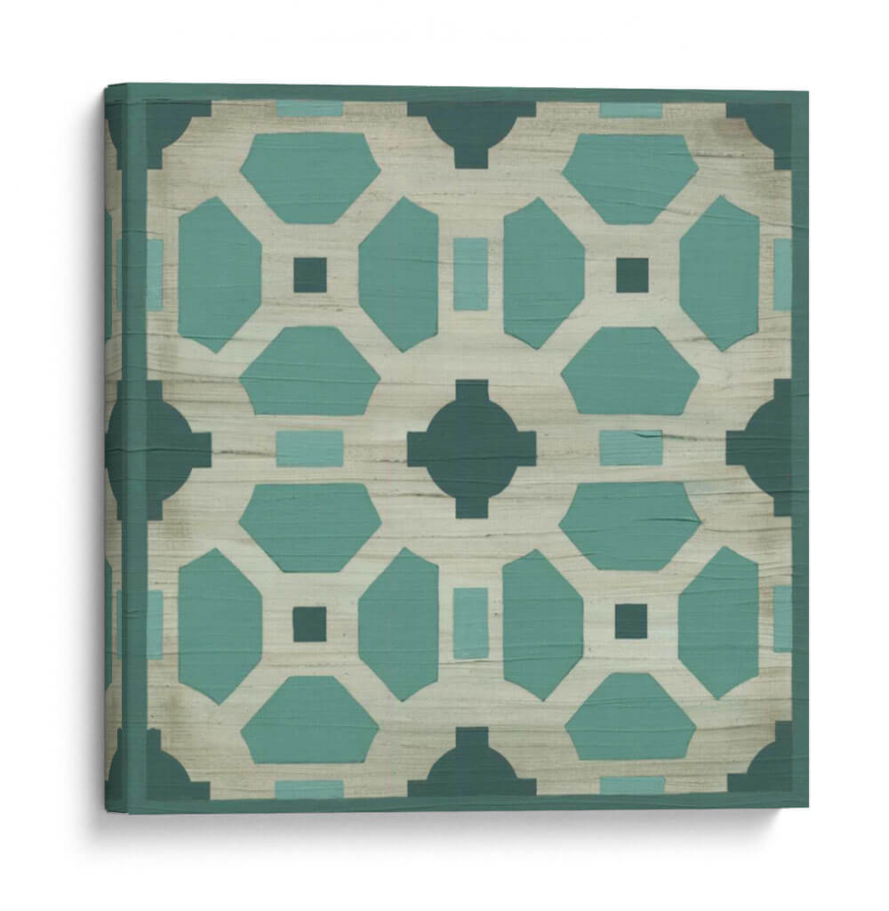 Verdigris Garden Tile Iv - June Erica Vess | Cuadro decorativo de Canvas Lab