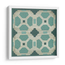 Verdigris Garden Tile Iv - June Erica Vess | Cuadro decorativo de Canvas Lab