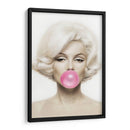 Marilyn Monroe bubblegum | Cuadro decorativo de Canvas Lab