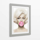 Marilyn Monroe bubblegum | Cuadro decorativo de Canvas Lab