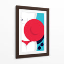 Mi sombrero rojo | Cuadro decorativo de Canvas Lab
