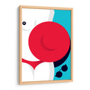 Mi sombrero rojo | Cuadro decorativo de Canvas Lab