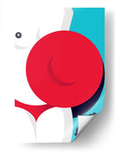 Mi sombrero rojo | Cuadro decorativo de Canvas Lab